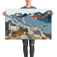 Load image into Gallery viewer, Sierra Nevada Bighorn Sheep Poster