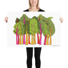 Load image into Gallery viewer, Rainbow Chard Poster