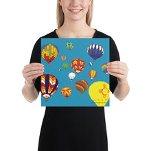 Load image into Gallery viewer, Hot Air Balloon Poster