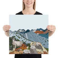 Load image into Gallery viewer, Sierra Nevada Bighorn Sheep Poster