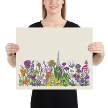 Load image into Gallery viewer, California Wildflower Poster