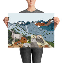 Load image into Gallery viewer, Sierra Nevada Bighorn Sheep Poster