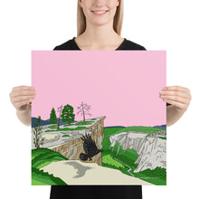 Load image into Gallery viewer, Taft Point Raven Poster