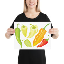 Load image into Gallery viewer, Peppers Poster
