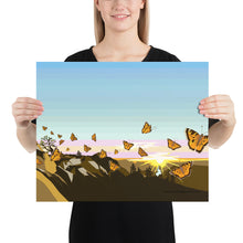 Load image into Gallery viewer, Tortoiseshell Butterflies Poster