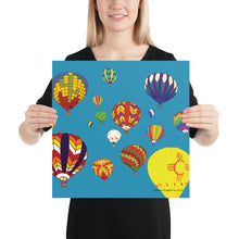 Load image into Gallery viewer, Hot Air Balloon Poster