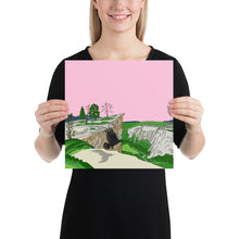 Load image into Gallery viewer, Taft Point Raven Poster