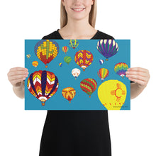 Load image into Gallery viewer, Hot Air Balloon Poster