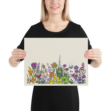 Load image into Gallery viewer, California Wildflower Poster