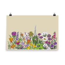 Load image into Gallery viewer, California Wildflower Poster