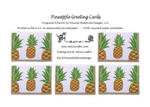 Load image into Gallery viewer, Pineapple Greeting Cards
