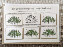 Load image into Gallery viewer, Herb Garden Greeting Cards
