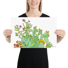Load image into Gallery viewer, Cactus Garden Poster

