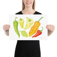 Load image into Gallery viewer, Peppers Poster
