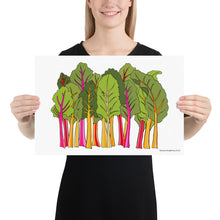 Load image into Gallery viewer, Rainbow Chard Poster
