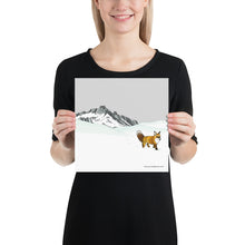 Load image into Gallery viewer, Sierra Nevada Red Fox Poster
