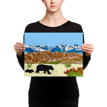 Load image into Gallery viewer, New Mexico Black Bears Canvas
