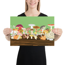Load image into Gallery viewer, Mushrooms Poster
