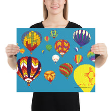Load image into Gallery viewer, Hot Air Balloon Poster
